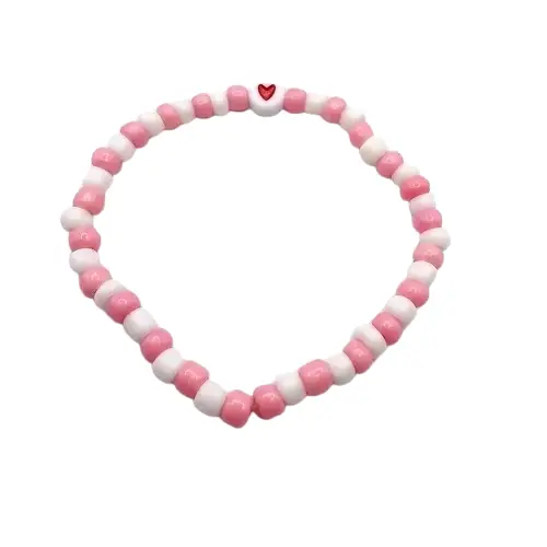 Pink Heart Bracelet