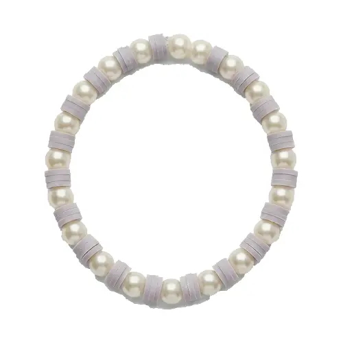 Lavender and Pearl Beaded...